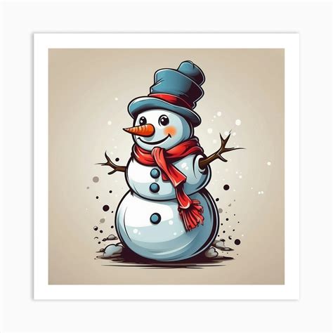 snowman vector art